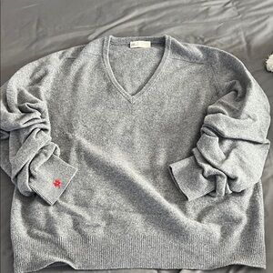 Tory Burch Gray Sweater size XL